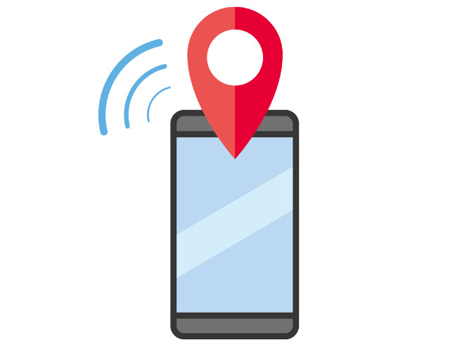 スマホの位置情報